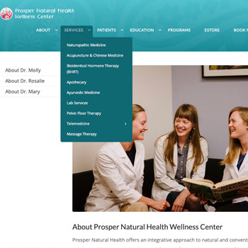 Prosper natural health services list 