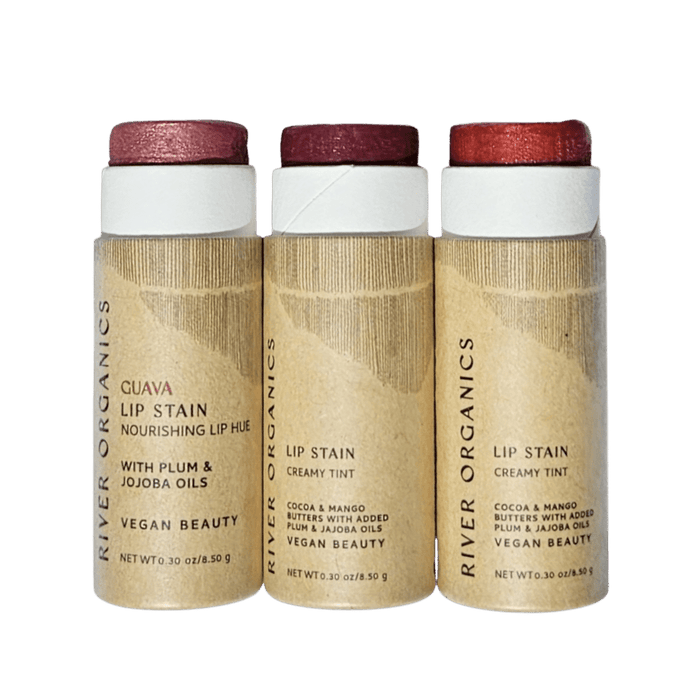 Non Toxic Lip Stain Set With Long Lasting Hydration And Organic Ingredients
