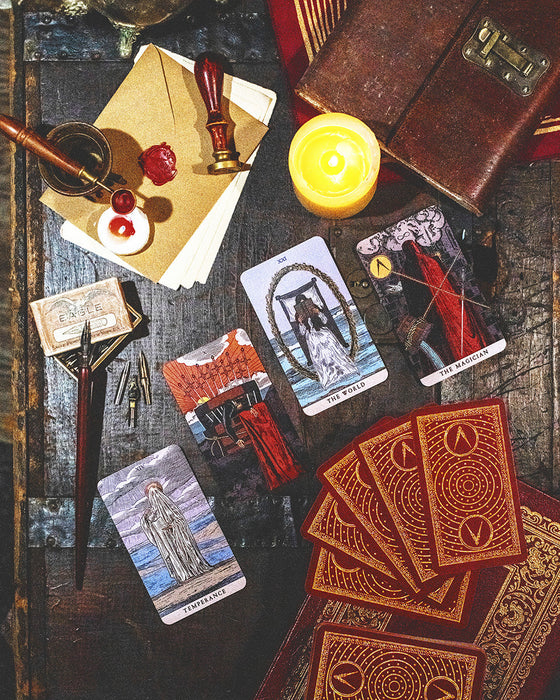The Somnia Tarot - Illustrated Edition - 78 Card Tarot Deck - by Nicolas Bruno