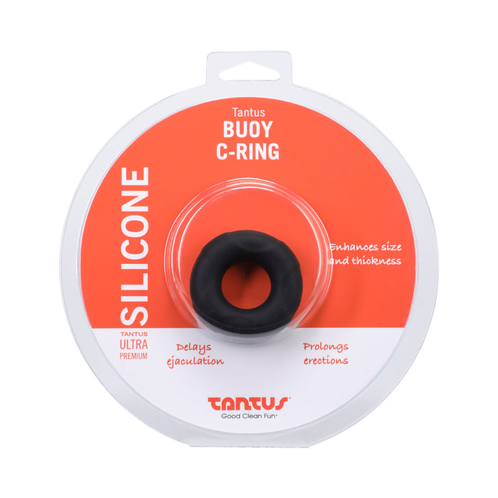 Tantus Buoy C-Ring Medium Black