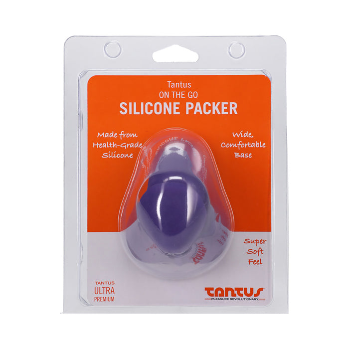 Tantus On The Go Silicone Packer Amethyst