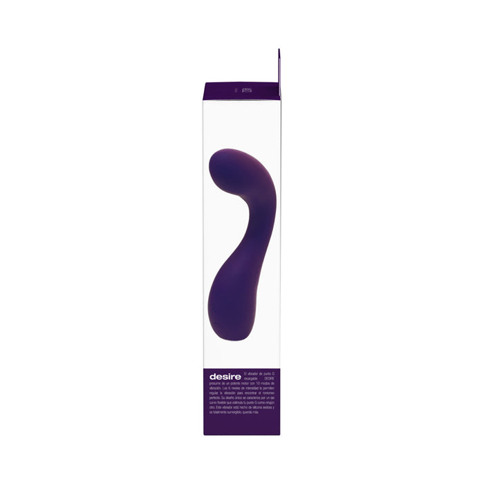 VeDO Desire Rechargeable Gspot Vibe Purple