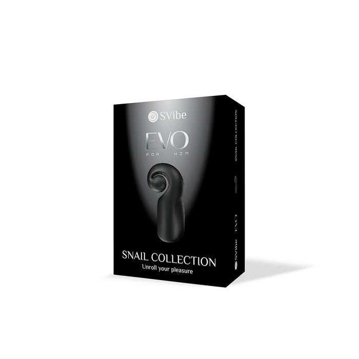 Snail Vibe Evo Rechargeable Masturbator Black Vespertine Boutique Snail Vibe Evo Rechargeable Masturbator Black Vespertine Boutique