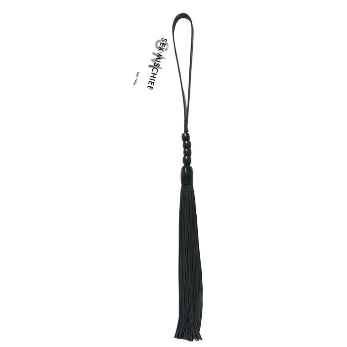 Beaded Noir Flogger