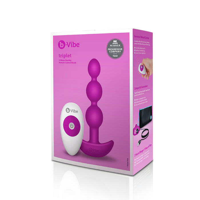 B-Vibe Triplet Beads - Assorted Colors