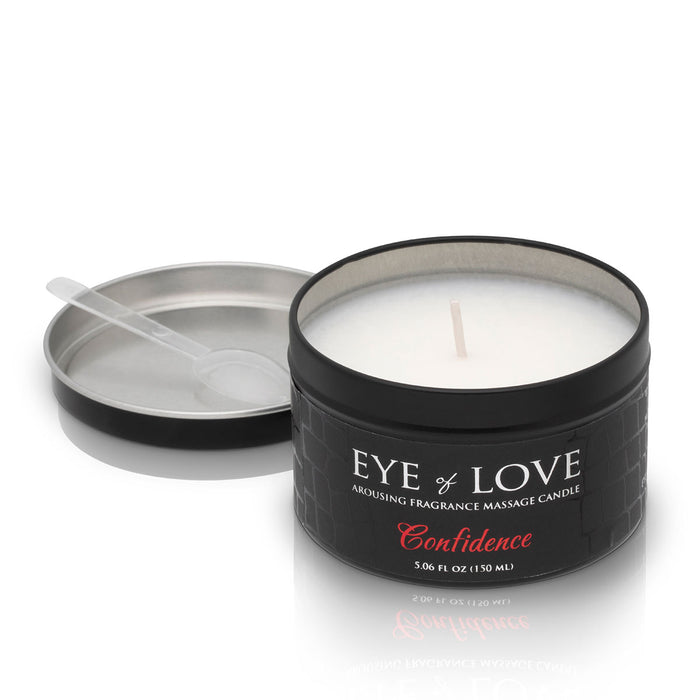 Eye of Love Pheromone Massage Candle – Confident