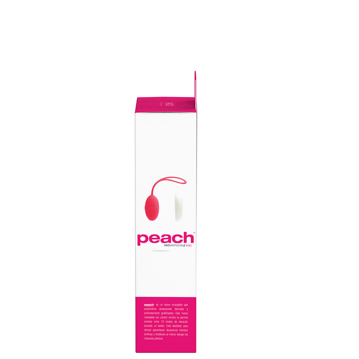VeDO Peach Rechargeable Egg - Assorted Colors Vespertine Boutique VeDO Peach Rechargeable Egg - Assorted Colors Vespertine Boutique