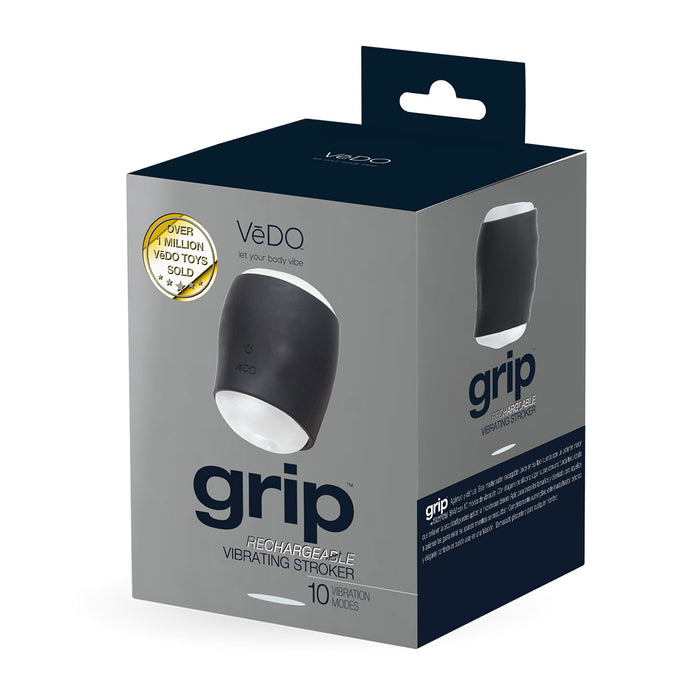 VeDO Grip Vibrating Stroker - Black