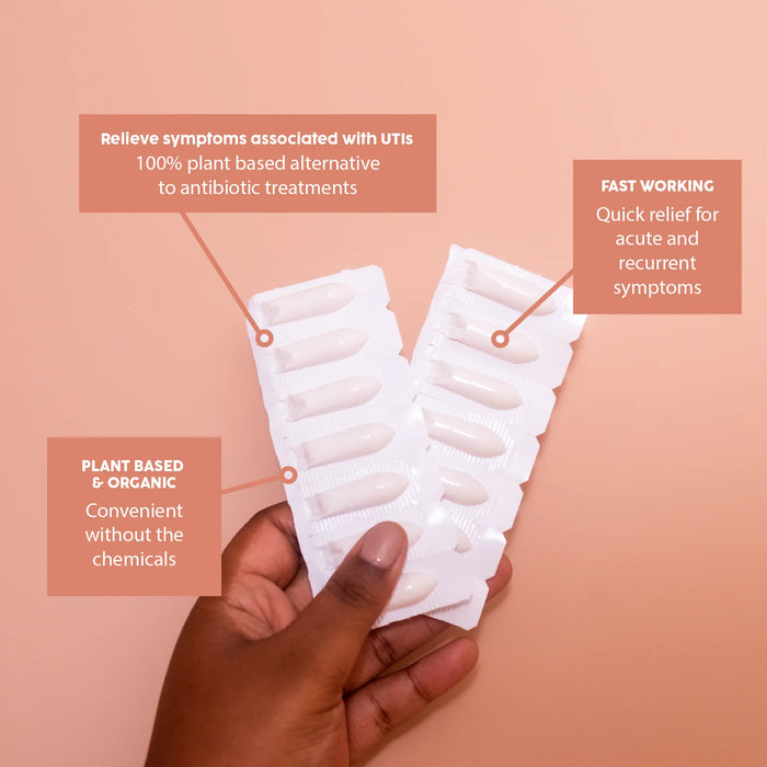 Organic Homeopathic Vaginal Suppository For Yeast BV And Discomfort Relief