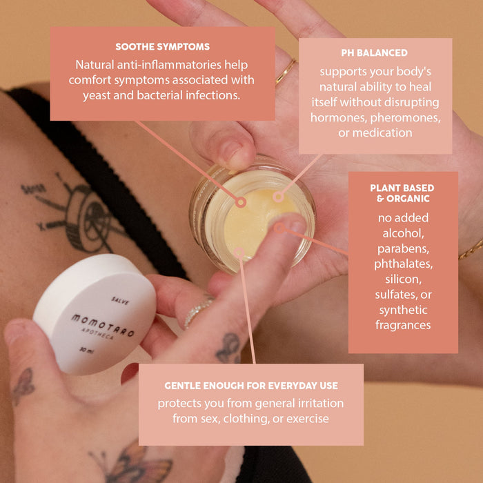 Soothe And Restore Salve Organic Relief For BV Yeast Infections Vaginal Wellness
