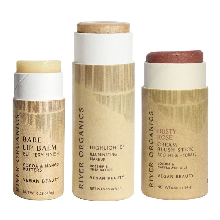 Custom Lip Highlighter Blush Set Trio Fully Customizable Makeup