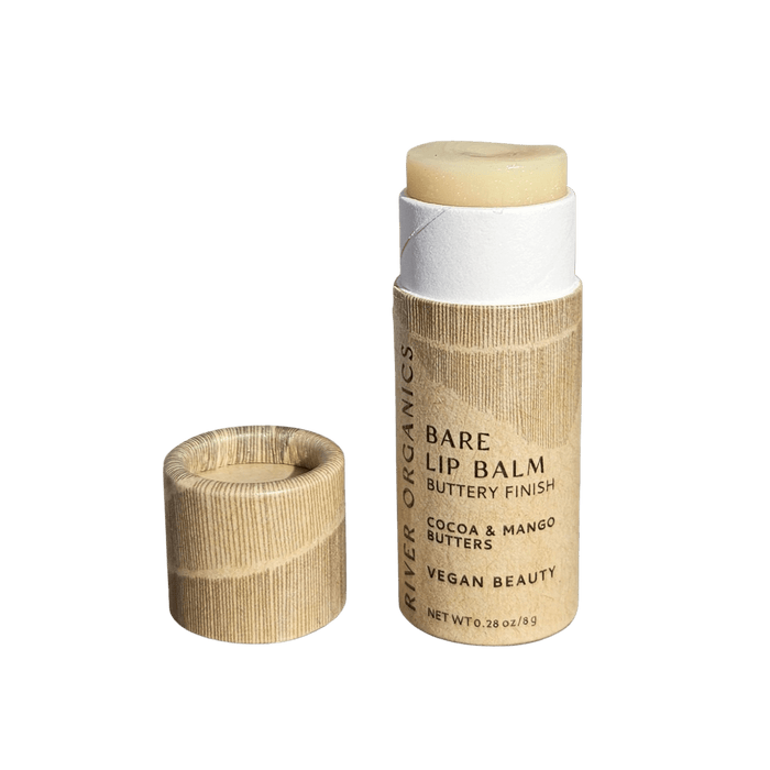 Bare Vegan Lip Balm With Organic Cocoa And Mango Butters Ultra Hydrating