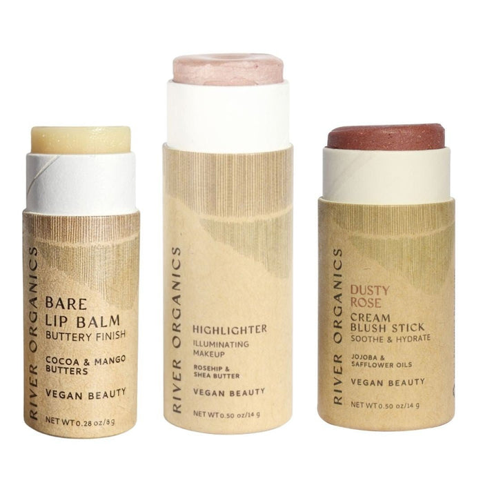 Custom Lip Highlighter Blush Set Trio Fully Customizable Makeup