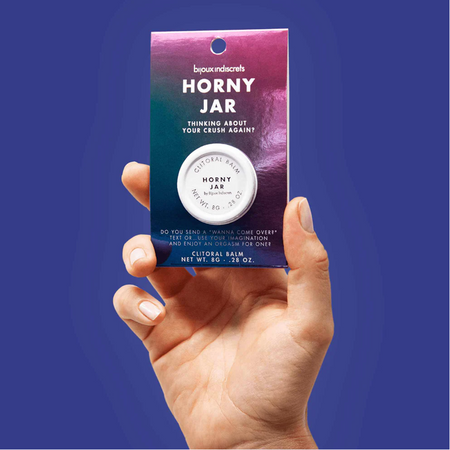 Bijoux Indiscrets Clitherapy Horny Jar Warming Clitoral Balm – 0.28 oz product photo for Vespertine Boutique