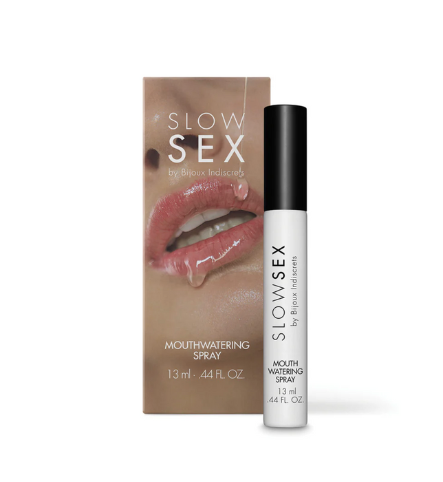 Bijoux Indiscrets Slow Sex Mouthwatering Spray – 0.44 oz product photo for Vespertine Boutique