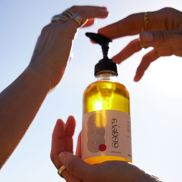 Forest Scent Body Oil With Palo Santo, Rosemary And Hinoki Wood