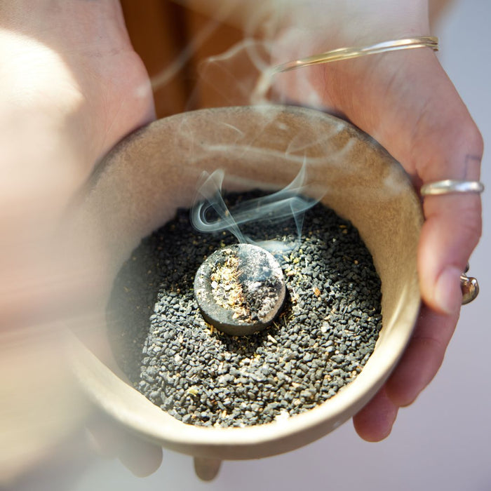 Ceremony Loose Incense With Copal Frankincense Cedar Sweetgrass Palo Santo Lemon