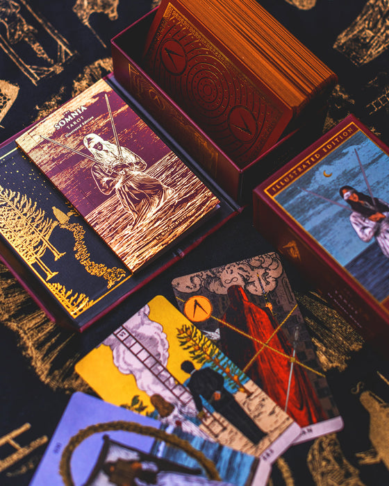 The Somnia Tarot - Illustrated Edition - 78 Card Tarot Deck - by Nicolas Bruno