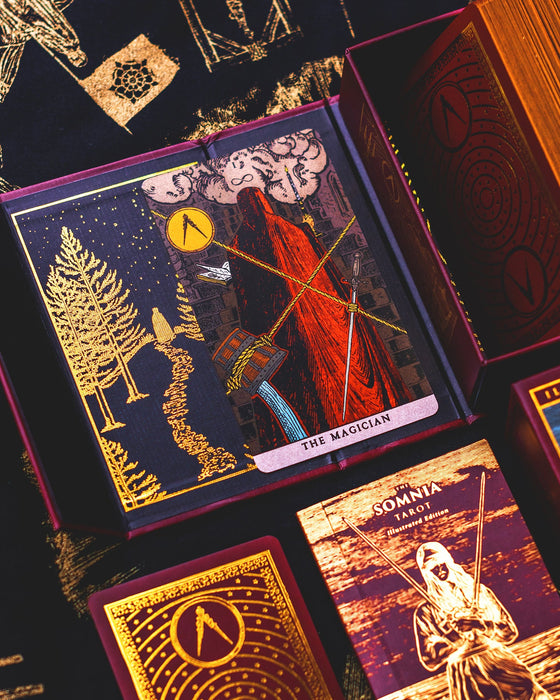 The Somnia Tarot - Illustrated Edition - 78 Card Tarot Deck - by Nicolas Bruno