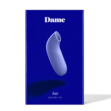 Dame Aer Suction Toy – Periwinkle product photo for Vespertine Boutique