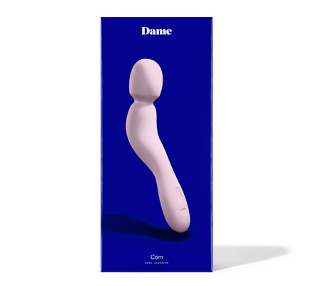 Dame Com Rechargeable Wand Vibrator – Quartz product photo for Vespertine Boutique