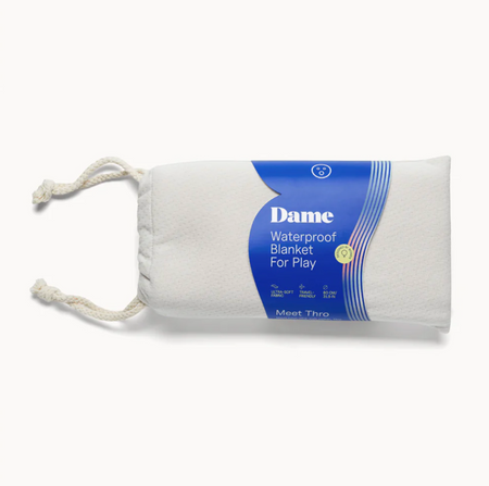 Dame Thro Waterproof Intimacy Blanket – Oat product photo for Vespertine Boutique