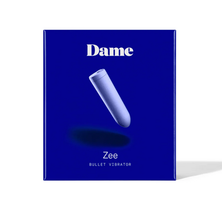 Dame Zee Rechargeable Bullet Vibrator – Periwinkle product photo for Vespertine Boutique