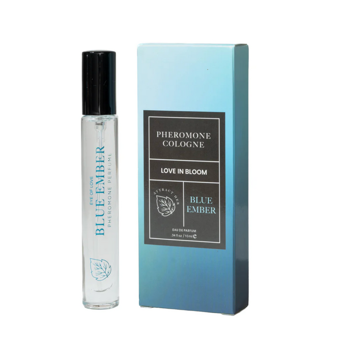 Eye of Love Bloom Pheromone Fragrance – Blue Ember | 0.34 oz product photo for Vespertine Boutique