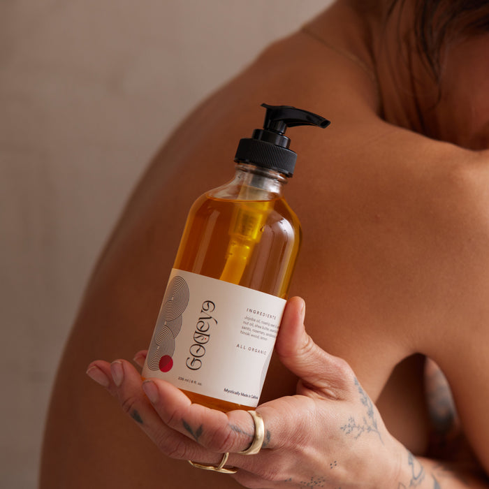 Forest Scent Body Oil With Palo Santo, Rosemary And Hinoki Wood
