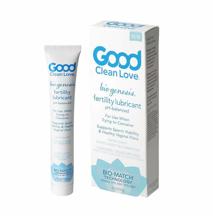 Good Clean Love BioGenesis Fertility Lubricant – 2 oz product photo for Vespertine Boutique