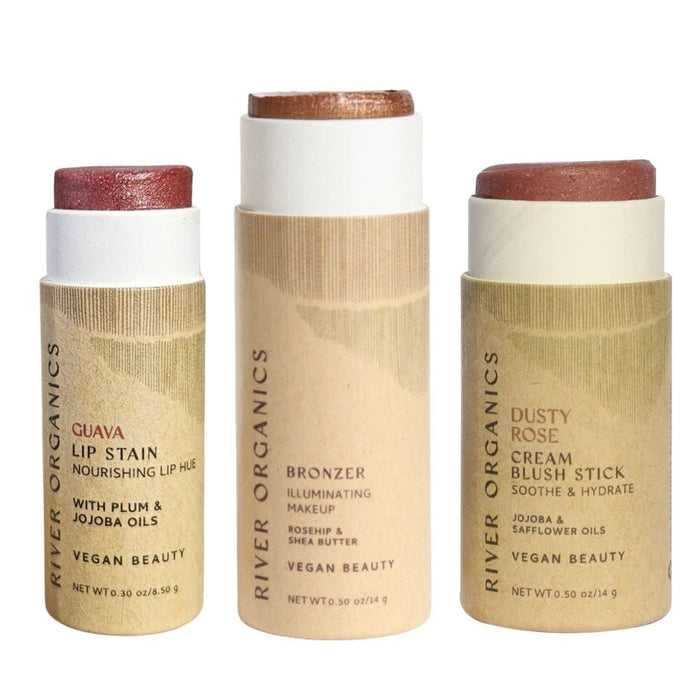 Custom Lip Highlighter Blush Set Trio Fully Customizable Makeup
