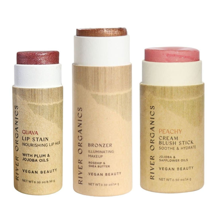 Custom Lip Highlighter Blush Set Trio Fully Customizable Makeup