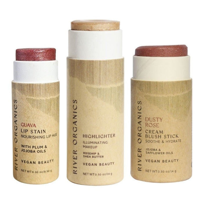 Custom Lip Highlighter Blush Set Trio Fully Customizable Makeup