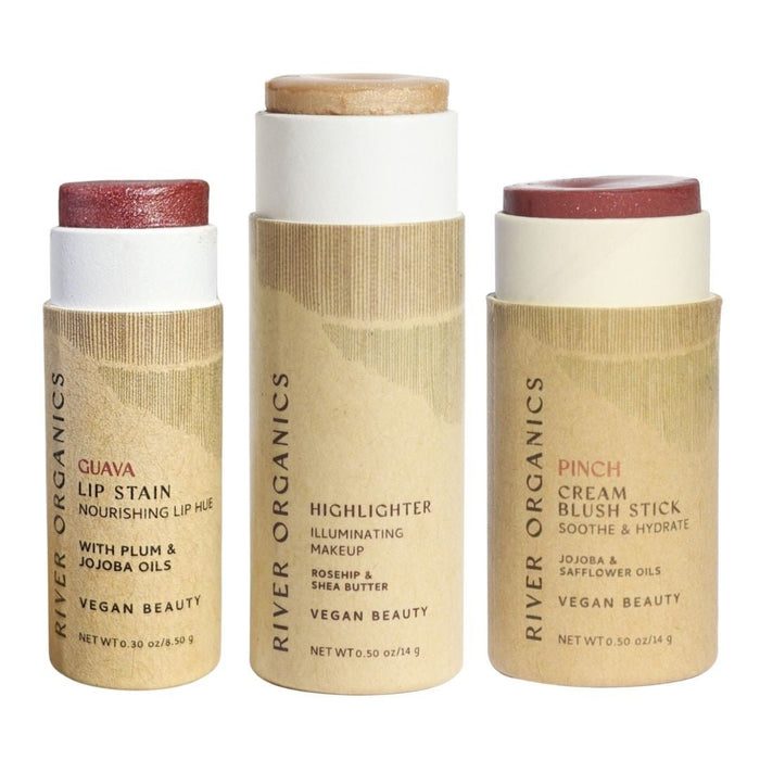Custom Lip Highlighter Blush Set Trio Fully Customizable Makeup