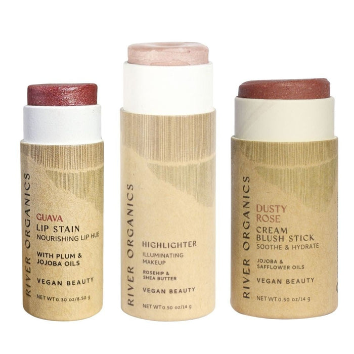 Custom Lip Highlighter Blush Set Trio Fully Customizable Makeup