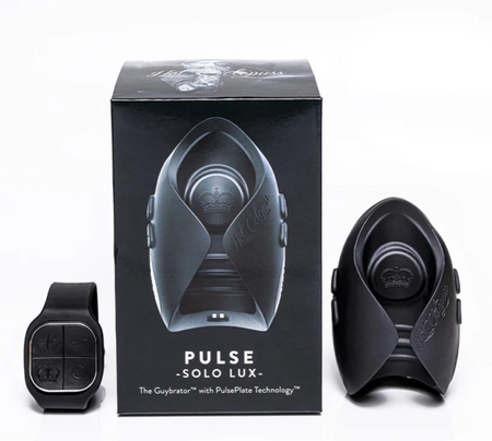 Hot Octopuss PULSE SOLO LUX Rechargeable Remote-Controlled Vibrating Stroker product photo for Vespertine Boutique