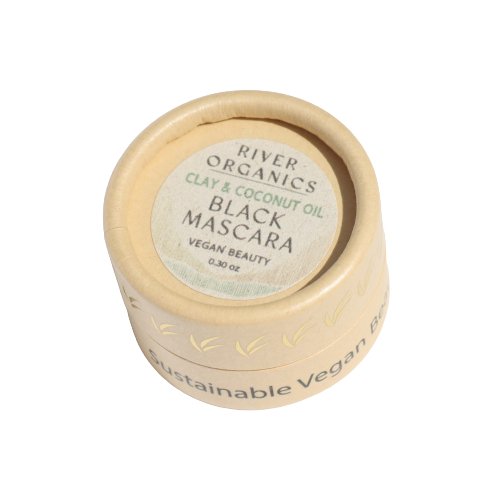 Black Vegan Zero Waste Mascara Plastic Free Volumizing Formula