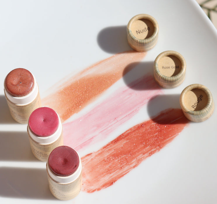 Tinted Vegan Lip Balms With Cocoa And Mango Butters For Everyday Wear