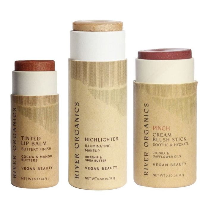 Custom Lip Highlighter Blush Set Trio Fully Customizable Makeup