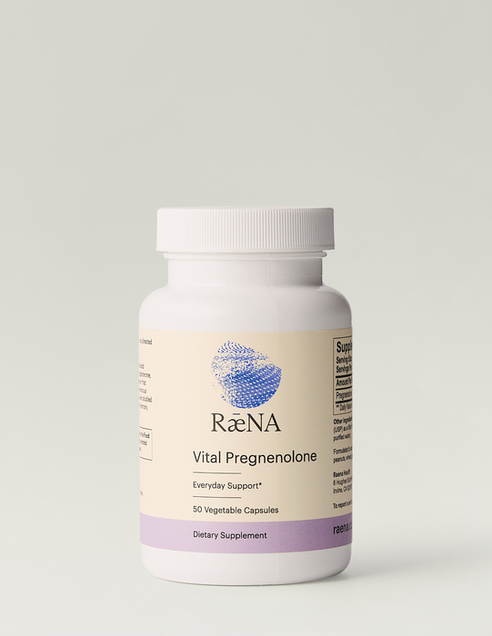 Pregnenolone 30mg Capsules Foundational Hormone Support 50 Day Supply