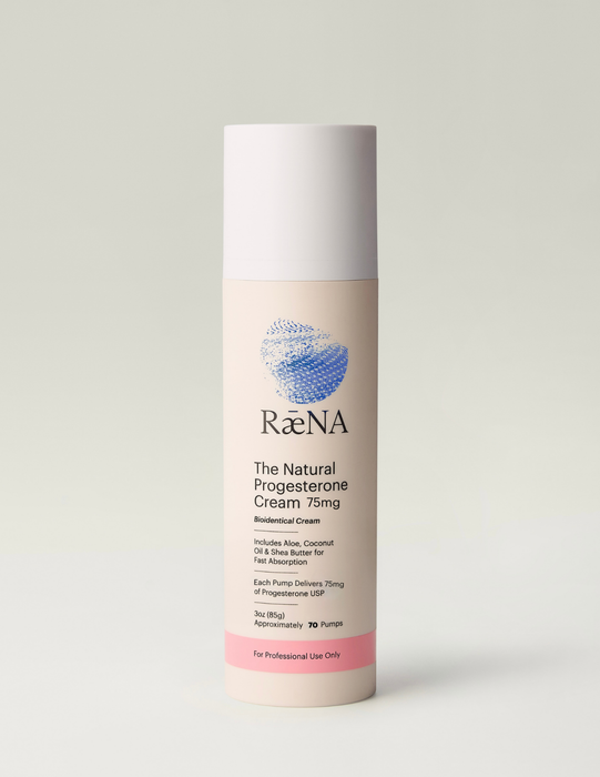 Raena Natural Progesterone Cream 75 mg Bioidentical For Hormone Balance Women