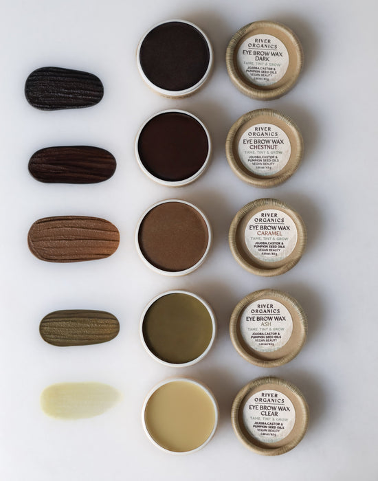 Everyday Glow Brow Wax, Blush, and Lip Balm Bundle for Natural Color