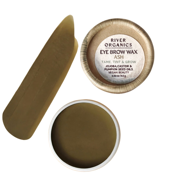 Eye Duo Set Brow Wax And Solid Volumizing Mascara Vegan And Zero Waste