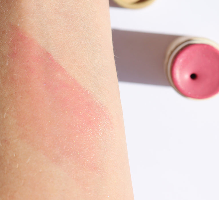 Zero Waste Cream Blush Stick Bloom Vegan Organic Rosy Flush
