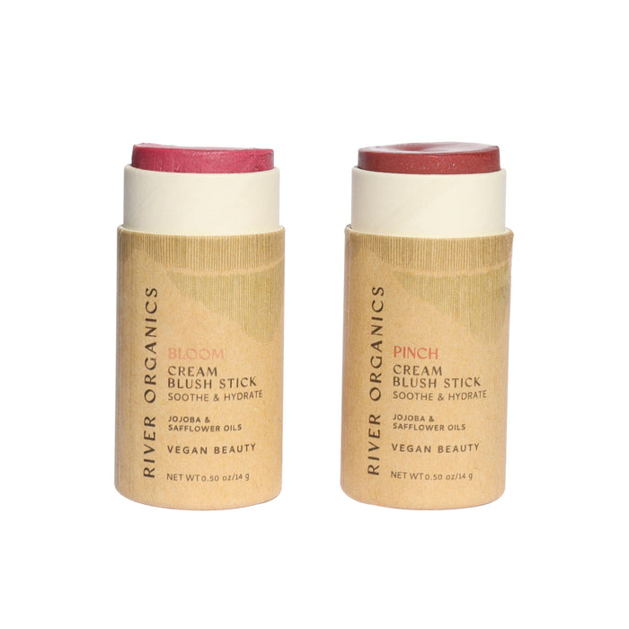 Vegan Cream Blush Sticks Set Of Two Mix And Match Shades