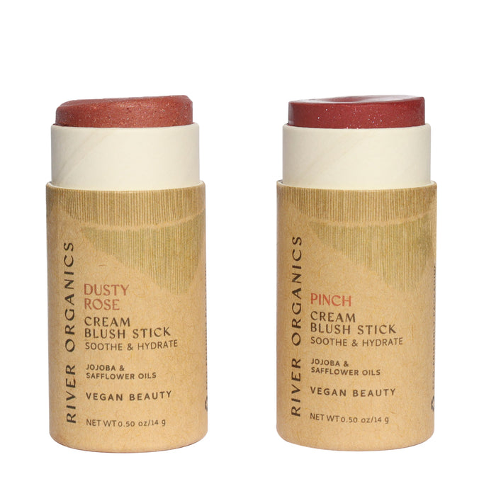 Vegan Cream Blush Sticks Set Of Two Mix And Match Shades