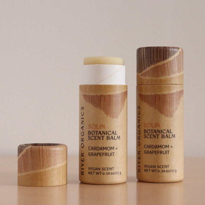 Solin Cardamom and Grapefruit Botanical Scent Balm Nourishing Fragrance