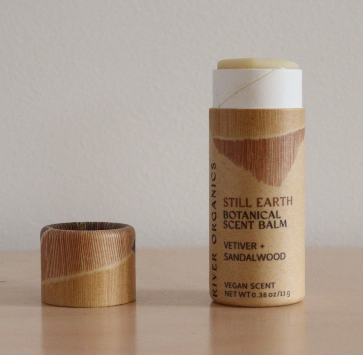 Still Earth Vetiver Sandalwood Botanical Scent Balm For Calm Focus