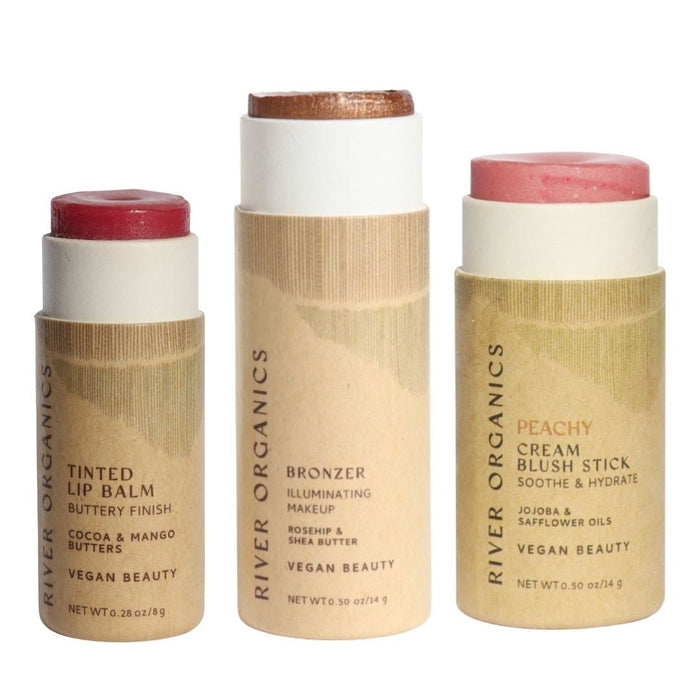 Custom Lip Highlighter Blush Set Trio Fully Customizable Makeup