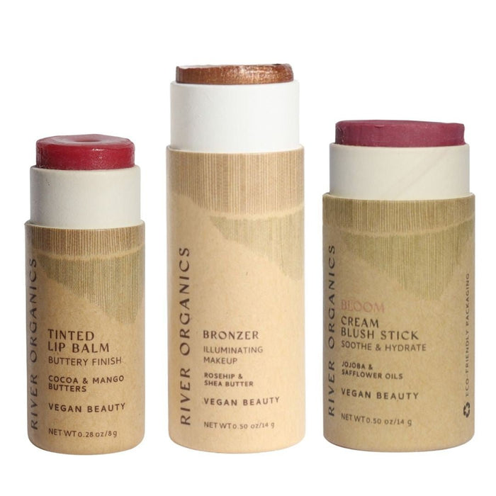 Custom Lip Highlighter Blush Set Trio Fully Customizable Makeup